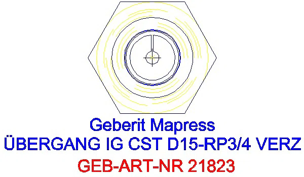 GE Mapress C-Stahl Übergang mit IG d15-Rp3/4 verzinkt_21823_L
