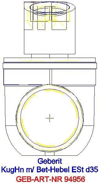 GE Mapress Kugelhahn d35 mit Betätigungshebel edst._94956_L