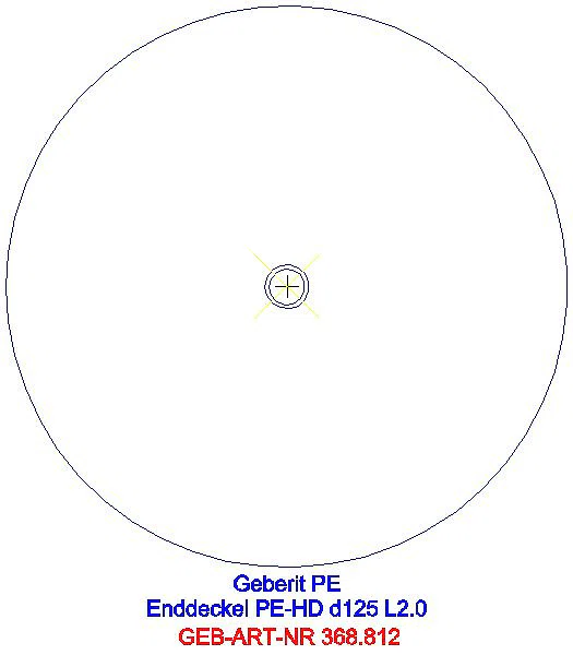 GE PE Enddeckel d125_368.812.16.1_G