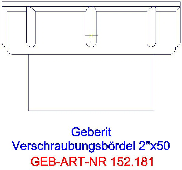 GE Anschlussstutzen mit Überwurfmutter 2''x50_152.181.16.1_A
