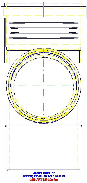 GE Silent-PP Abzweig 87,5Gr d125/110_390.651.14.1_L