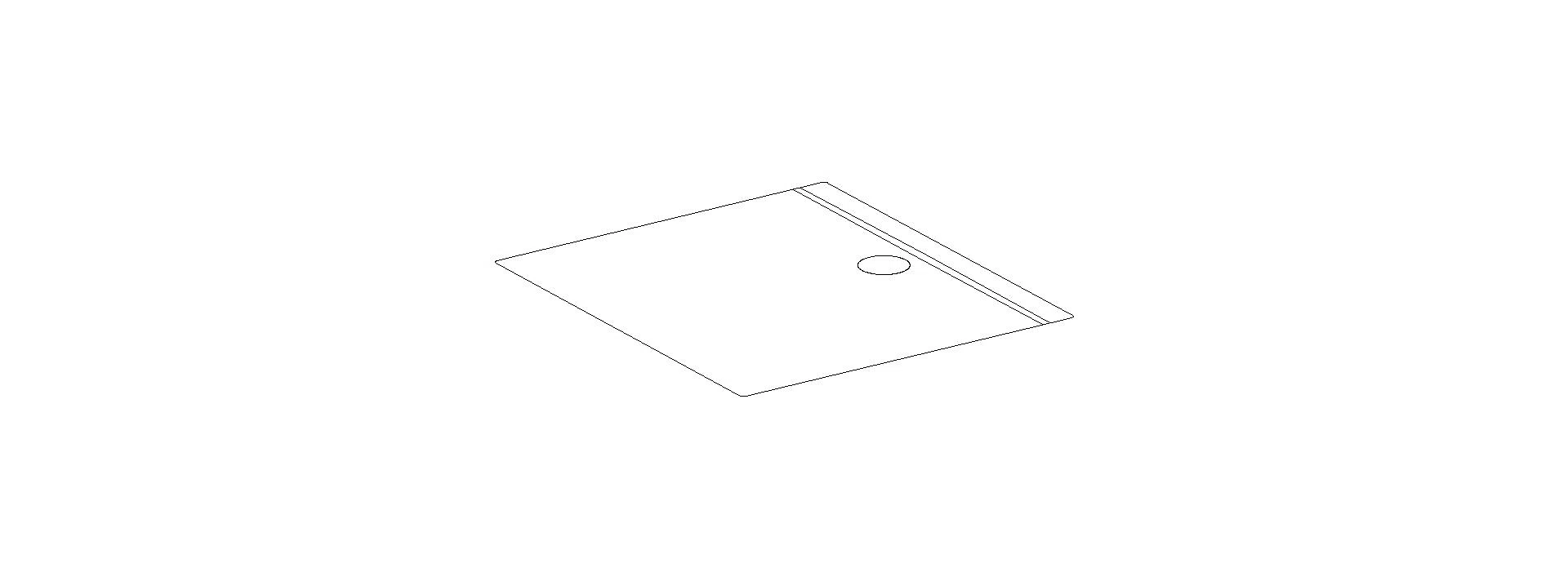 KALDEWEI SUPERPLAN ZERO MIT WANNENTRÄGER EXTRAFLACH Duschfläche, 800x900x32 mm, Modell-Nr: 1522-5