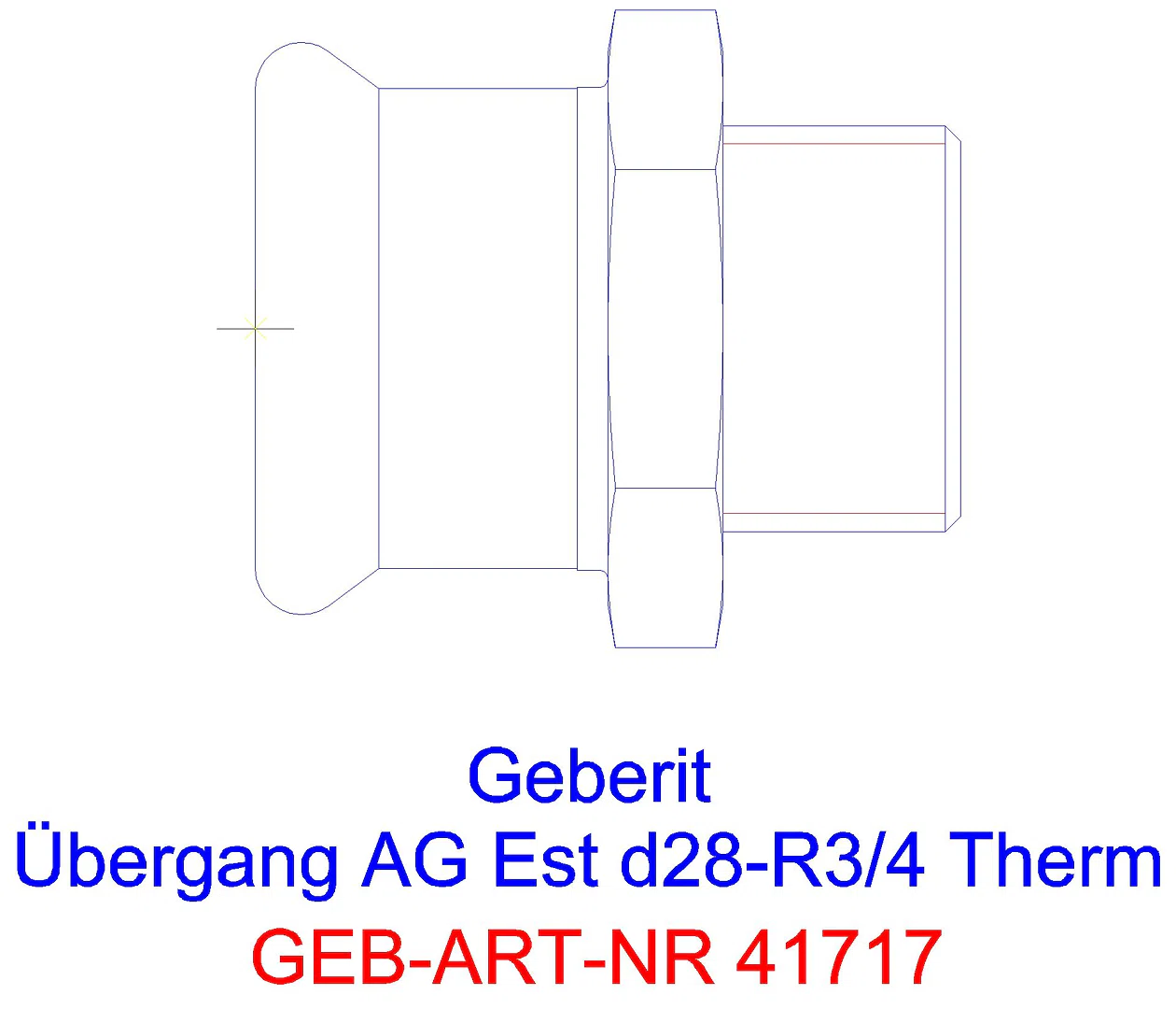 GE Mapress Therm Übergang mit AG d22-R1_41717_g