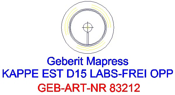 GE Mapress Edelstahl Kappe d15 (LABS-frei)_83212_L