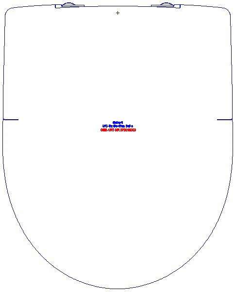 Renova WC-Sitz, Befestigung von oben weiß_573015000_G