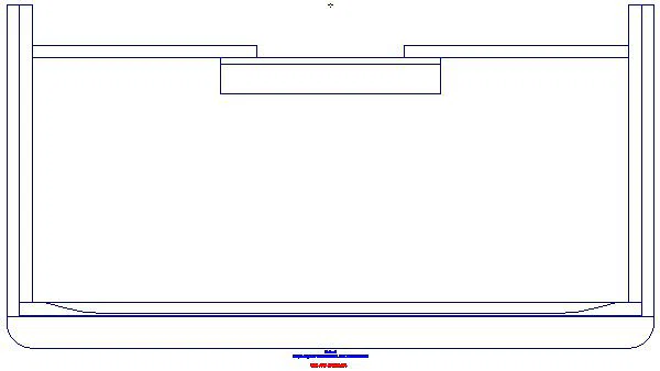 Smyle Square US für WT, m. 2 Schubl. 88,4x61,7x47cm, Nussbaum_500.354.JR.1_G