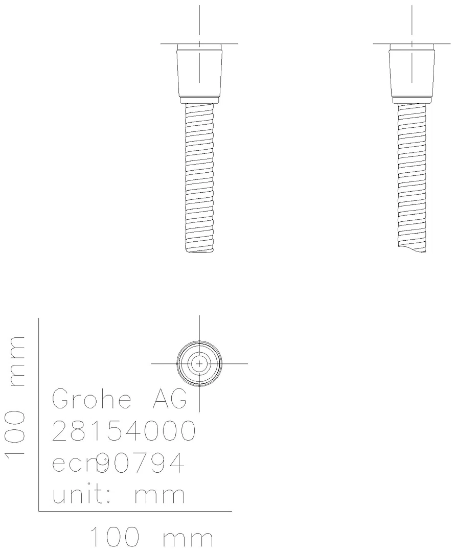 GROHE Brauseschlauch Rotaflex 28410_2 1750mm chrom