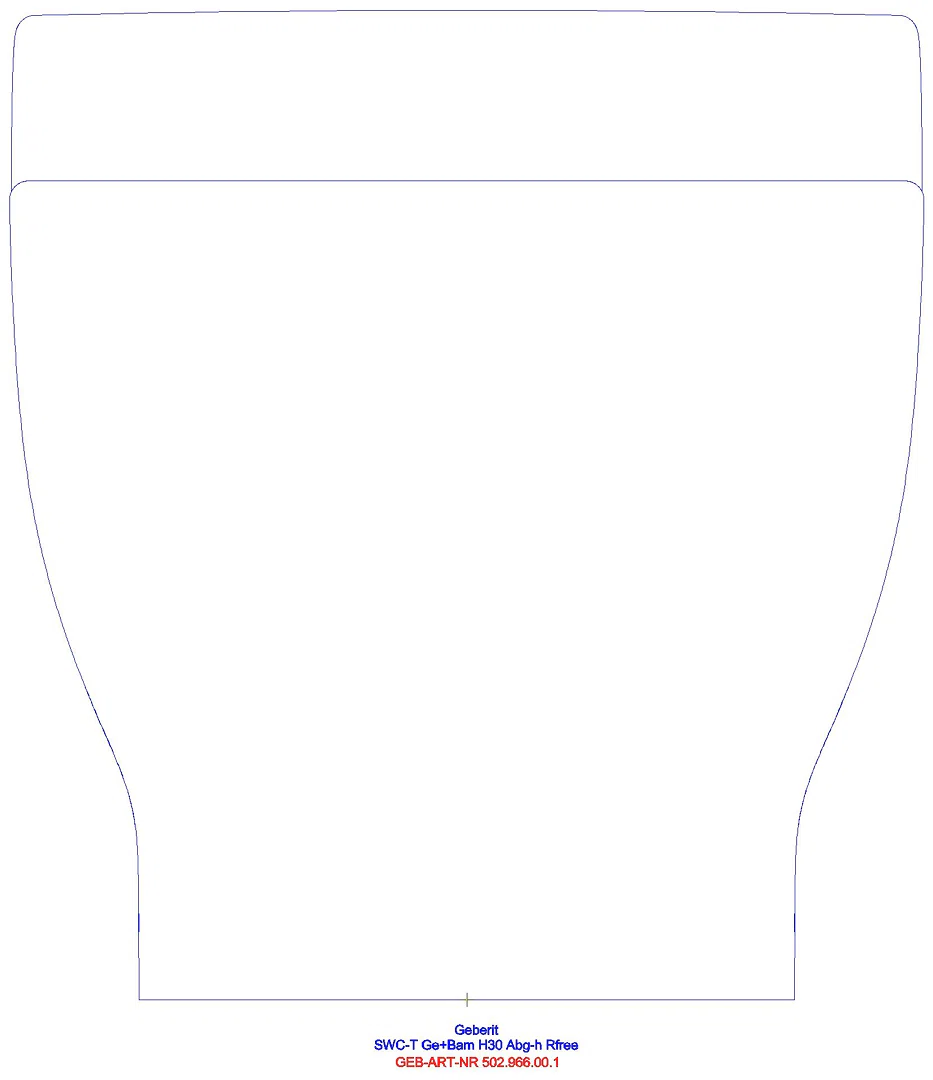 Bambini SWC für Kinder, Tiefspüler Rimfree, H:30cm, weiß_ge2f_502966001_a