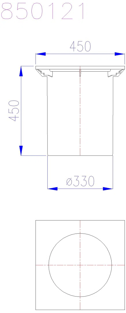 KESSEL-Aufsatzstück mit Klemmring, Klasse D