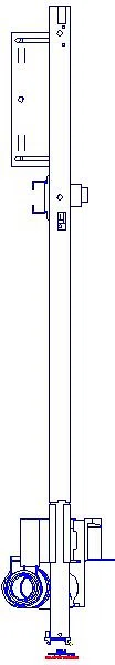 GE Duofix Element f. Dusche, 130cm mit W-Ablauf, W-Arm.UP, H: 90-250mm_111580002_L