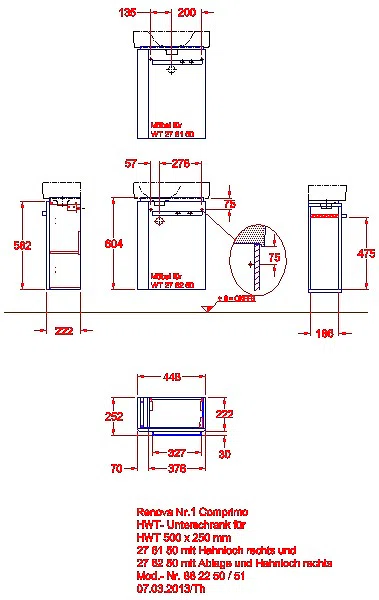 Renova Compact US für HWB, mit HH li 44,8x60,4x25,2cm, weiß_kgv_r1_compri_862250