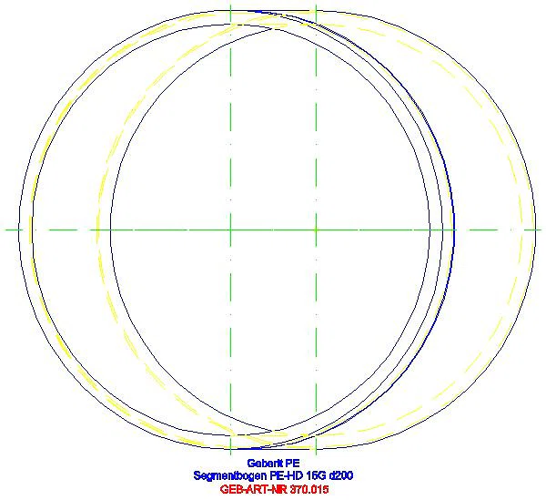 GE PE Segmentbogen 15Gr d200_370.015.16.1_G