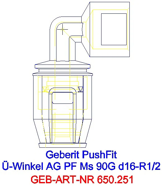 GE PushFit Übergangsbogen 90Gr mit IG Rg d16-Rp1/2_650.251.00.1_L