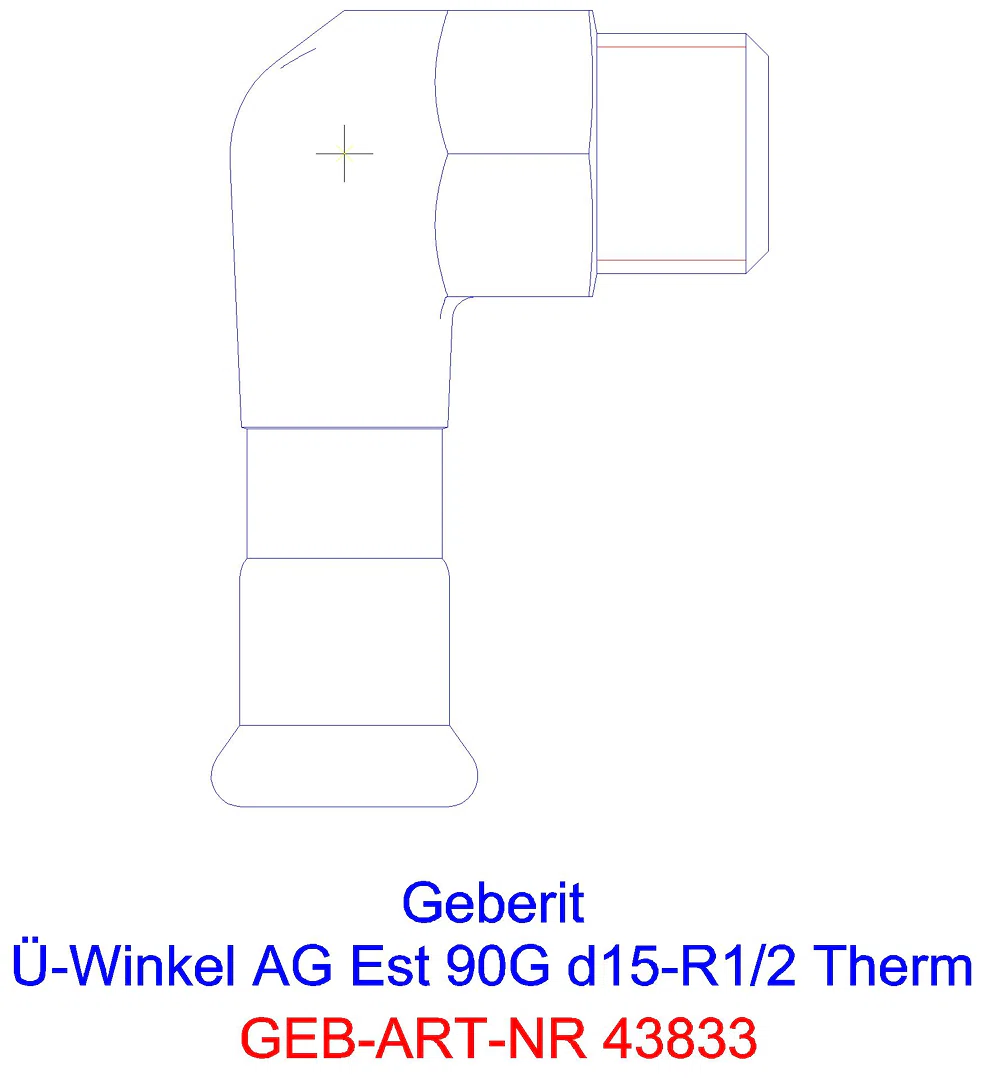 GE Mapress Therm Übergangswinkel 90Gr mit IG d28-Rp1_43833_l