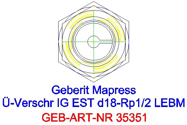 GE Mapress Edelstahl Übergangsverschr. mit IG ÜM aus ESt d18-Rp1/2_35351_L