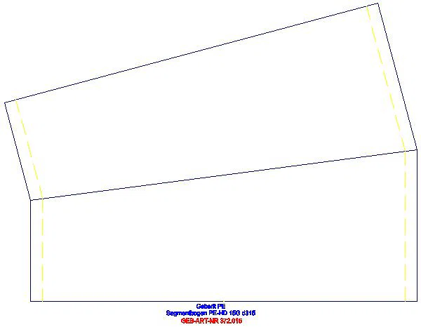 GE PE Segmentbogen 15Gr d315_372.015.16.1_A