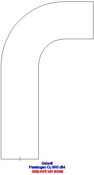 GE Mapress Kupfer Passbogen 90Gr d54_60088_A