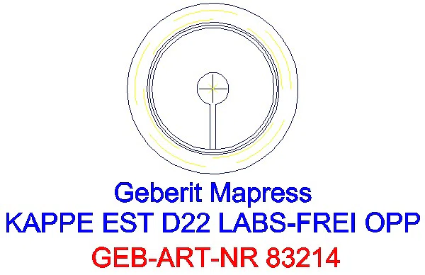 GE Mapress Edelstahl Kappe d22 (LABS-frei)_83214_L