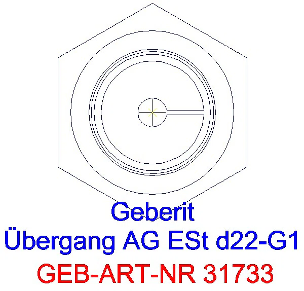 GE Mapress Edelstahl Übergang mit AG d22-G1_31733_L