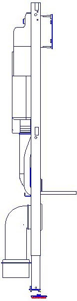 GE Duofix Element f. WWC, 112 cm mit Sigma UP-SPK 12 cm_111300006_L