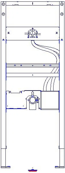 GE Duofix Element f. WT, 130 cm elektr. Wandarmatur mit UP-Funktionsbox_111558002_A