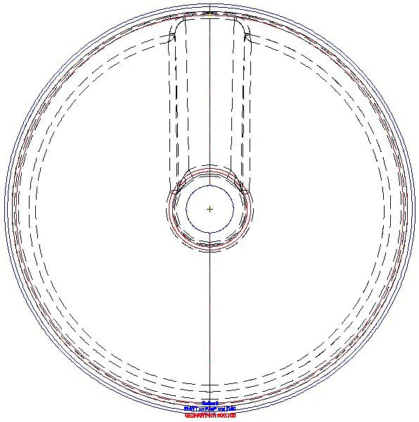 VariForm Einbauwaschtisch, rund d: 40cm, o. Hl, o. Ül._500.703.01.2_G