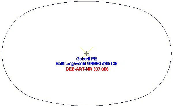 GE Belüftungsventil GRB90 für Geberit Silent-PP d90/106_307.006.00.1_G