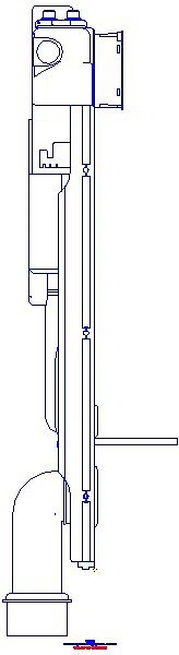GE GIS Element f. WWC, 125cm, mit Sigma UP-SPK 12cm, mit HS50 Hygienesp./2 WA_461213002_L