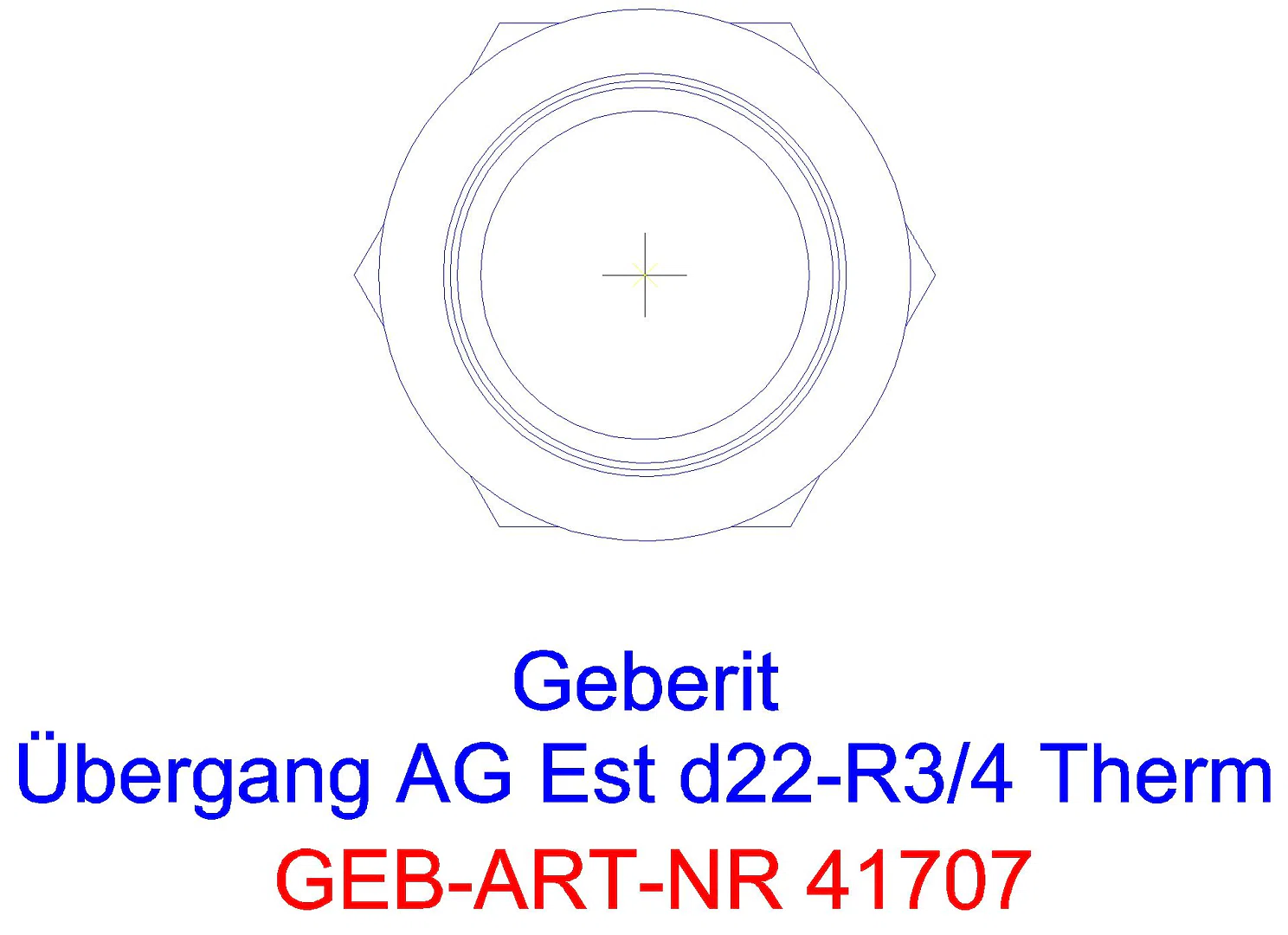 GE Mapress Therm Übergang mit AG d18-R3/4_41707_l