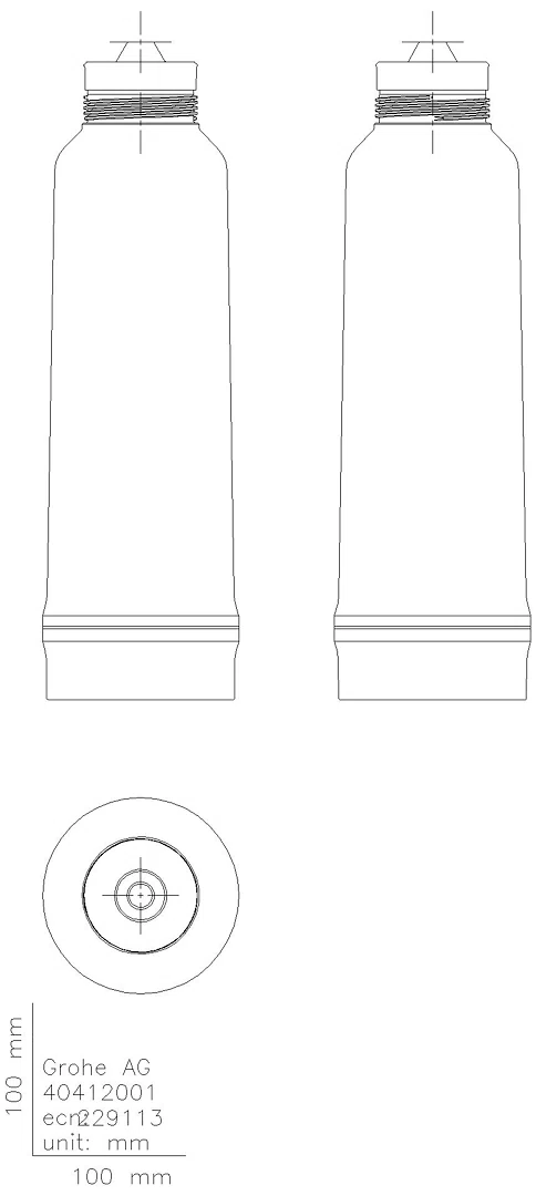 GROHE BWT-Austauschfilter GROHE Blue 40412_1 L-Size