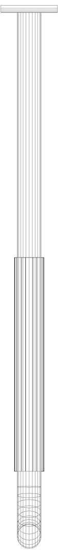 HEWI Wandstützgriff, Ser 801, L:750mm, mit Armpolster sand