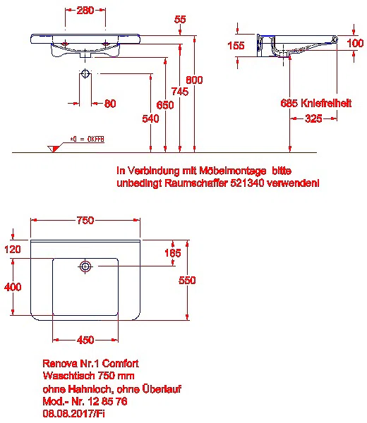 Renova Comfort Square WT barrierefrei 75x55cm, o. Hl., o. Ül._kgv_r1_comf_128576