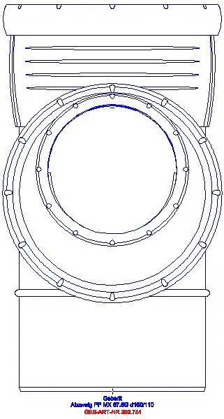 GE Silent-Pro Abzweig 87,5Gr d160/110_393.751.14.1_A
