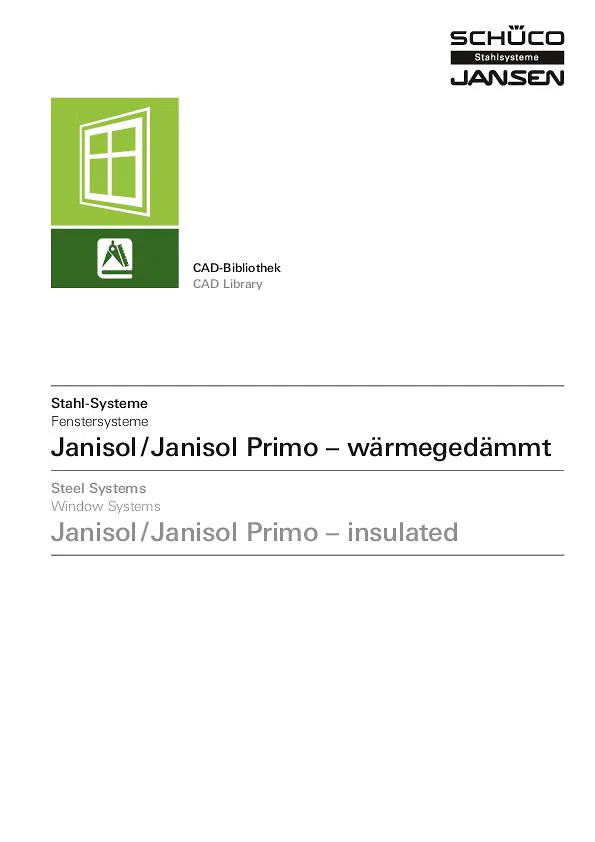 Janisol_Janisol Primo Fenster - wärmegedämmt