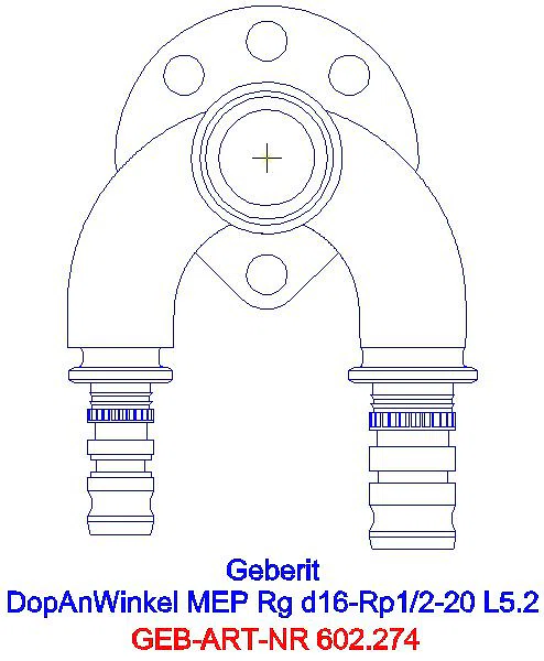 GE Mepla Doppelanschlusswinkel 90Gr Rg d16-Rp1/2-d20 L:52mm_602.274.00.5_A
