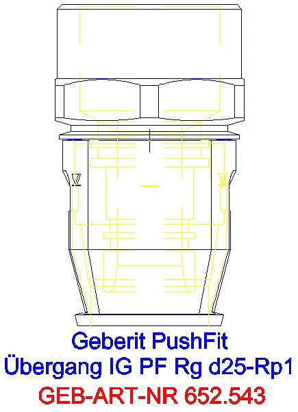 GE PushFit Übergang mit IG Rg d25-Rp1_652.543.00.1_G