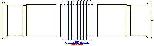 GE Mapress Edelstahl Axialkompensator mit Pressmuffen d108_33941_A