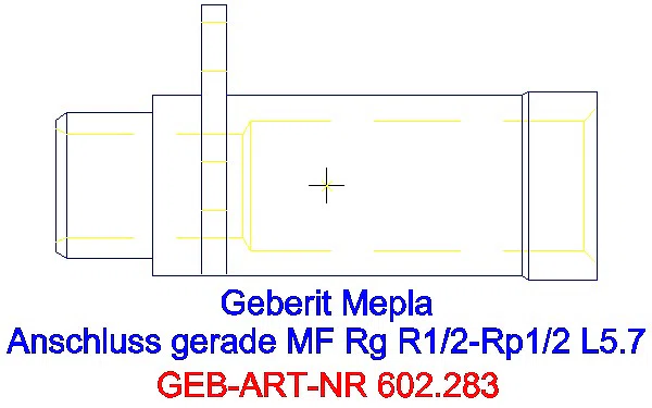 GE Anschluss gerade für MeplaFix Rg R1/2-Rp1/2 L:57mm_602.283.00.1_L