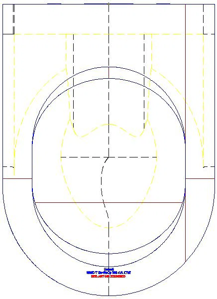 Renova Compact Wand-WC Tiefspüler verkürzte Ausladung 48cm, KeraTect_203245600_G