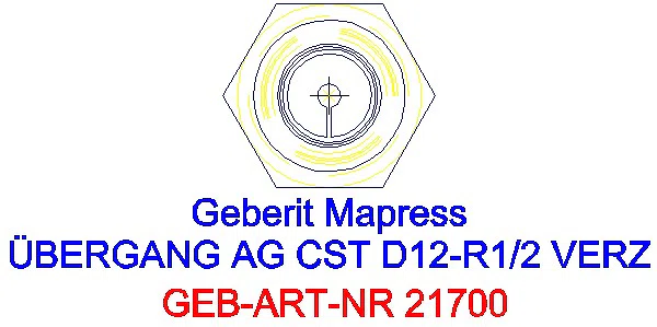 GE Mapress C-Stahl Übergang mit AG d12-R1/2 verzinkt_21700_L