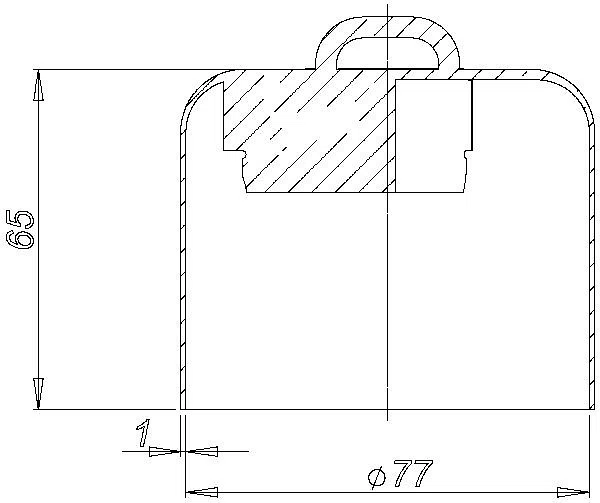 DALLMER Geruchverschlussglocke zu Ablaufgehäuse 40