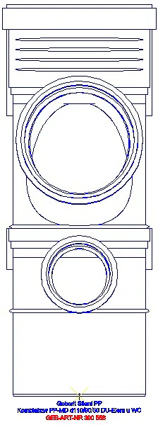 GE Silent-PP Kombiabzweig 87,5Gr d110/90/50_390.556.14.1_L