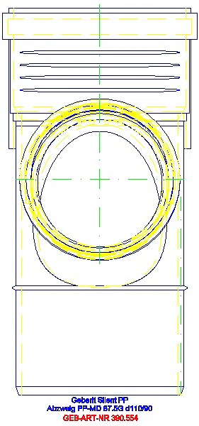 GE Silent-PP Bogenabzweigung 87,5Gr d110/90_390.554.14.1_L