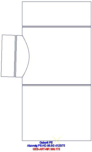 GE PE Abzweig 88,5Gr d125/75_368.175.16.1_A