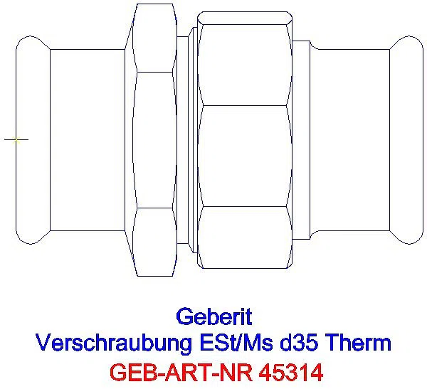 GE Mapress Therm Verschraubung d35 _45314_G