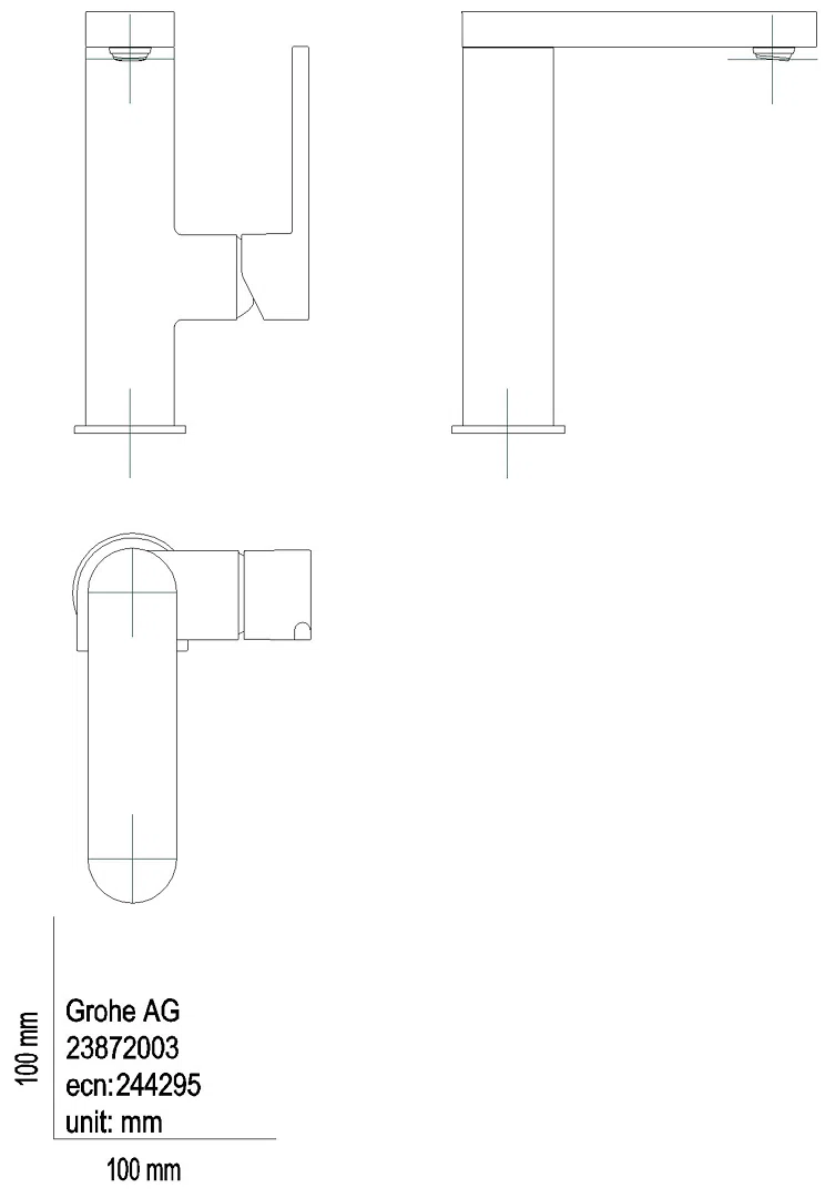 GROHE EH-WT-Batterie Plus 23872_3 M-Size Push-open Ablaufgarnitur chrom