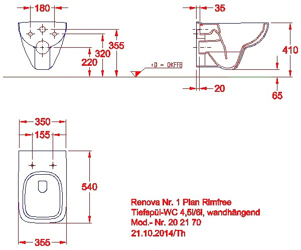 Renova Plan Wand-WC Tiefspüler Rimfree_kgv_r1_plan_202170