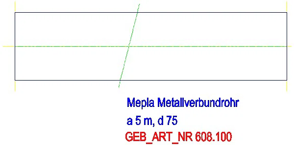 GE Mepla Systemrohr ML d75 L:5m in Stangen_608.100.00.1_A