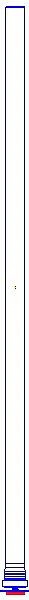 GE Silent-Pro Rohr mit Muffe d50mm L150cm_393.205.14.1_G