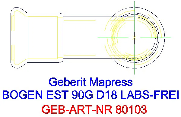 GE Mapress Edelstahl Bogen 90Gr d18 (LABS-frei)_80103_G